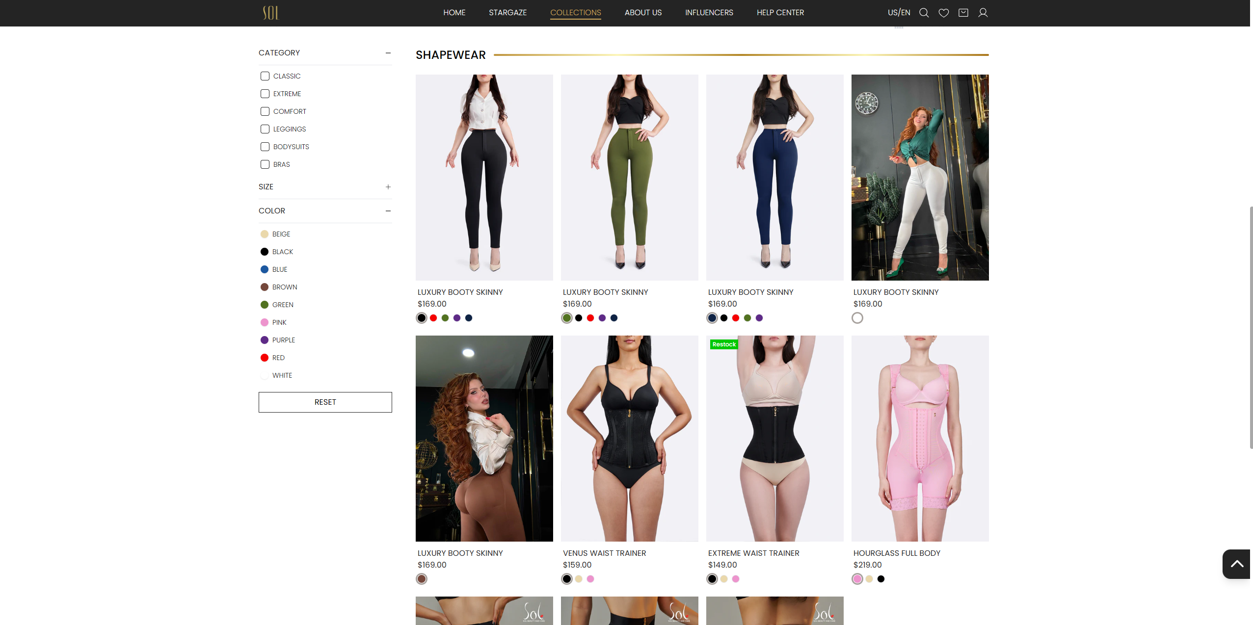 Shopify Theme for Sol Beauty & Care